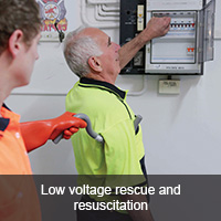 Low voltage rescue & resuscitation